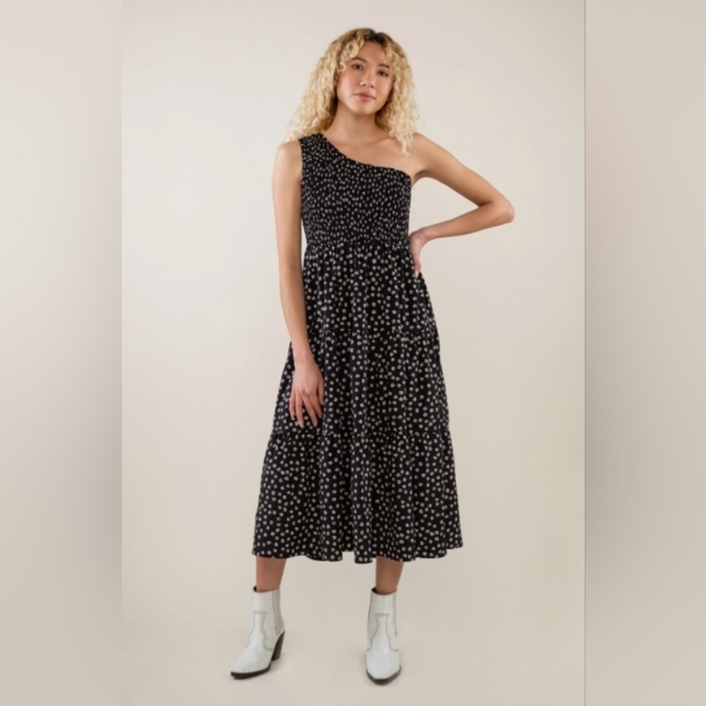 nlt One Shoulder Topanga Midi Dress Size 3XL (nwot)